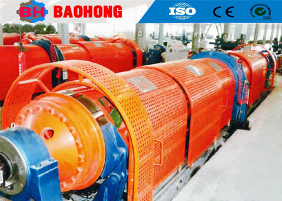 Tipo tubular máquina de encalladura neumática de alambre del freno para el cable aislado