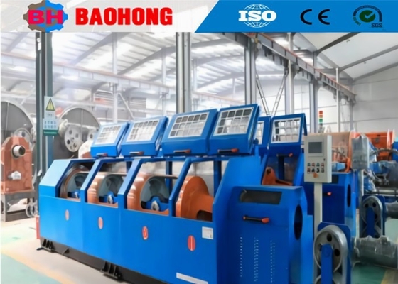 Máquina que trenza tubular 22KW para hacer la cuerda de alambre de acero del cable de freno