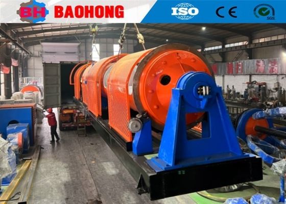 Máquina de encalladura de tipo tubular de 1250 mm para la industria del cable