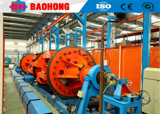 China fabricó la máquina que trenzaba planetaria para el alambre del aluminio del cobre del cable eléctrico