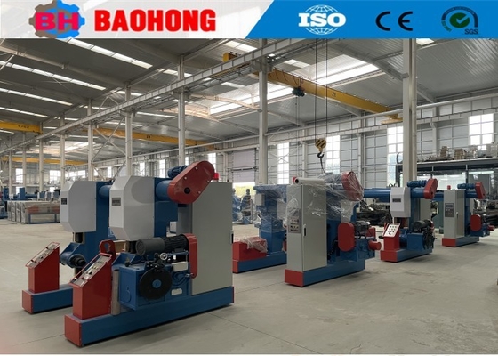 tipo endecha de la cuna de 1000m m encima de la máquina para la fabricación grande del cable eléctrico de la sección