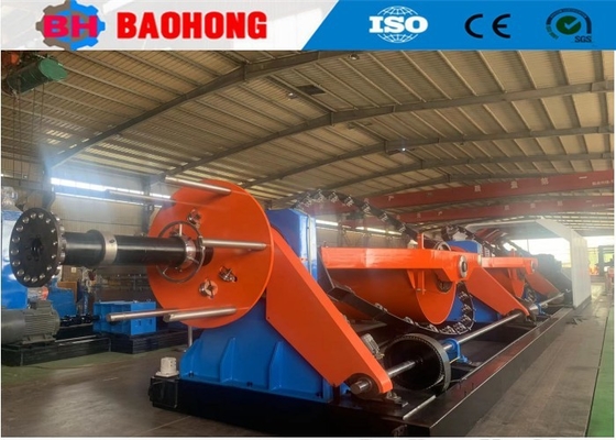 Máquinas industriales de fabricación de trenzado tipo salto de cables y alambres 630/1+6