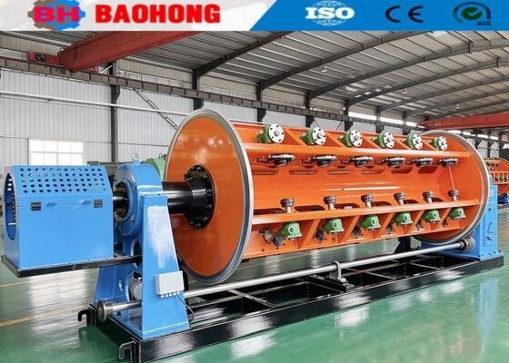 Tipo rígido máquina de la carga sobre el suelo del alambre y del cable de encalladura con la bobina de 710m m