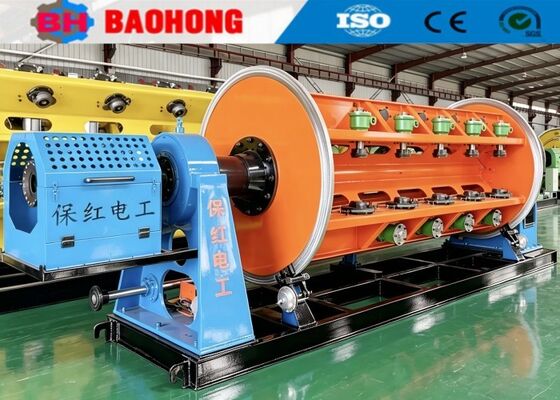 Tipo rígido máquina de la carga sobre el suelo del alambre y del cable de encalladura con la bobina de 710m m