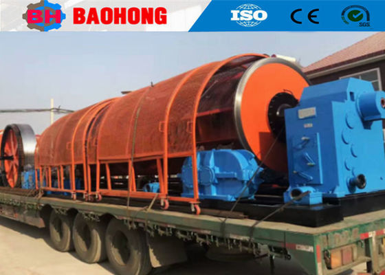 máquina de 720m m Bobbin Steel Wires Rigid Stranding con la pantalla táctil
