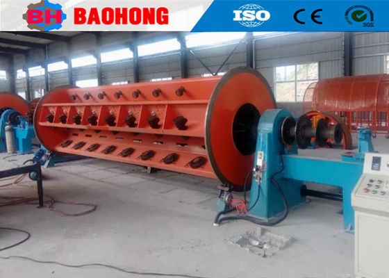 máquina de 720m m Bobbin Steel Wires Rigid Stranding con la pantalla táctil