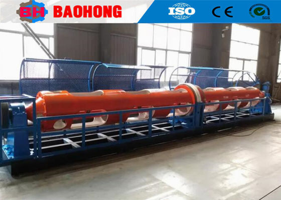 Tipo tubular máquina de encalladura 500/1+6 del alambre de cobre con alta velocidad giratoria