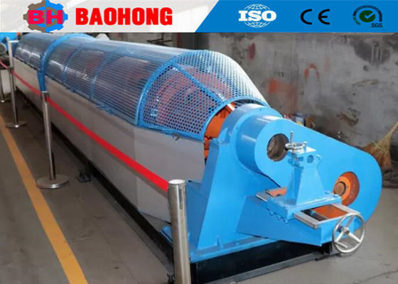 Tipo tubular máquina de encalladura 500/1+6 del alambre de cobre con alta velocidad giratoria