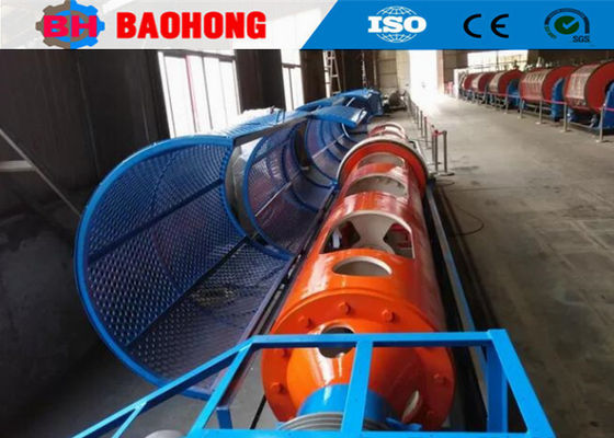 Tipo tubular confiable máquina de encalladura del cable/alambre de cobre que tuerce la máquina
