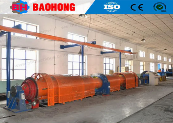 Máquina para fabricar cables y alambres trenzados de tipo tubular con bobina de 500 mm