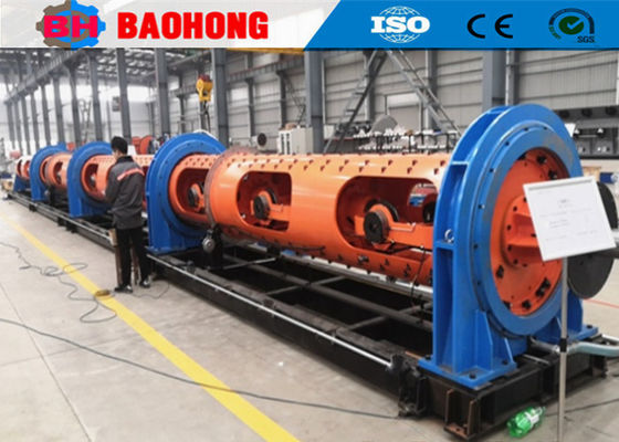 velocidad tubular de la máquina que trenza de la cuerda de alambre de acero de 500 bobinas del milímetro