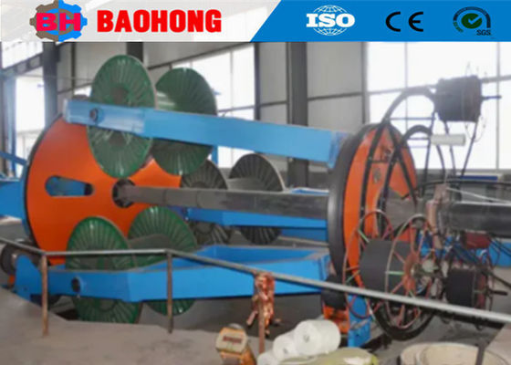 Trenzando el tipo máquina de la cuna del desarme para los alambres de aluminio de cobre