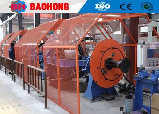 1250/1+3 máquina del desarme del cable del salto 1250 motor de la tracción del tambor 15KW del milímetro