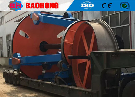 Trenzar la máquina del desarme del cable de alambre con el tambor de 1000m m