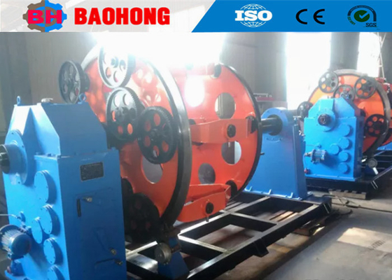 500m m Bobbin Steel Planetary Stranding Machine con la torsión trasera