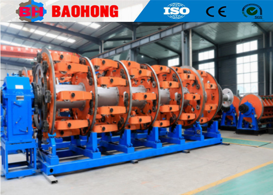 Máquina que trenza acorazada del cable de alambre de acero 75KW para el proceso de Armoring