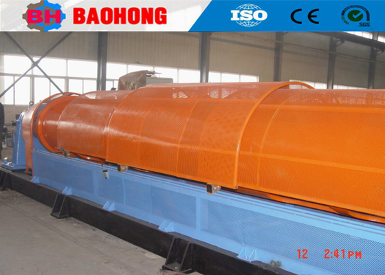 conductor de cobre Tubular Stranding Machine de 630m m con la jaula recocida