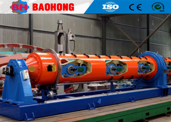 fabricación de cables tubular eléctrica del alambre de acero de la máquina que trenza 5T