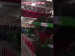 Tipo eléctrico desarme de la cuna de la máquina de la fabricación de cables del cobre