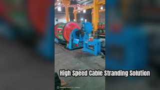 Máquina que trenza rígida de alta velocidad